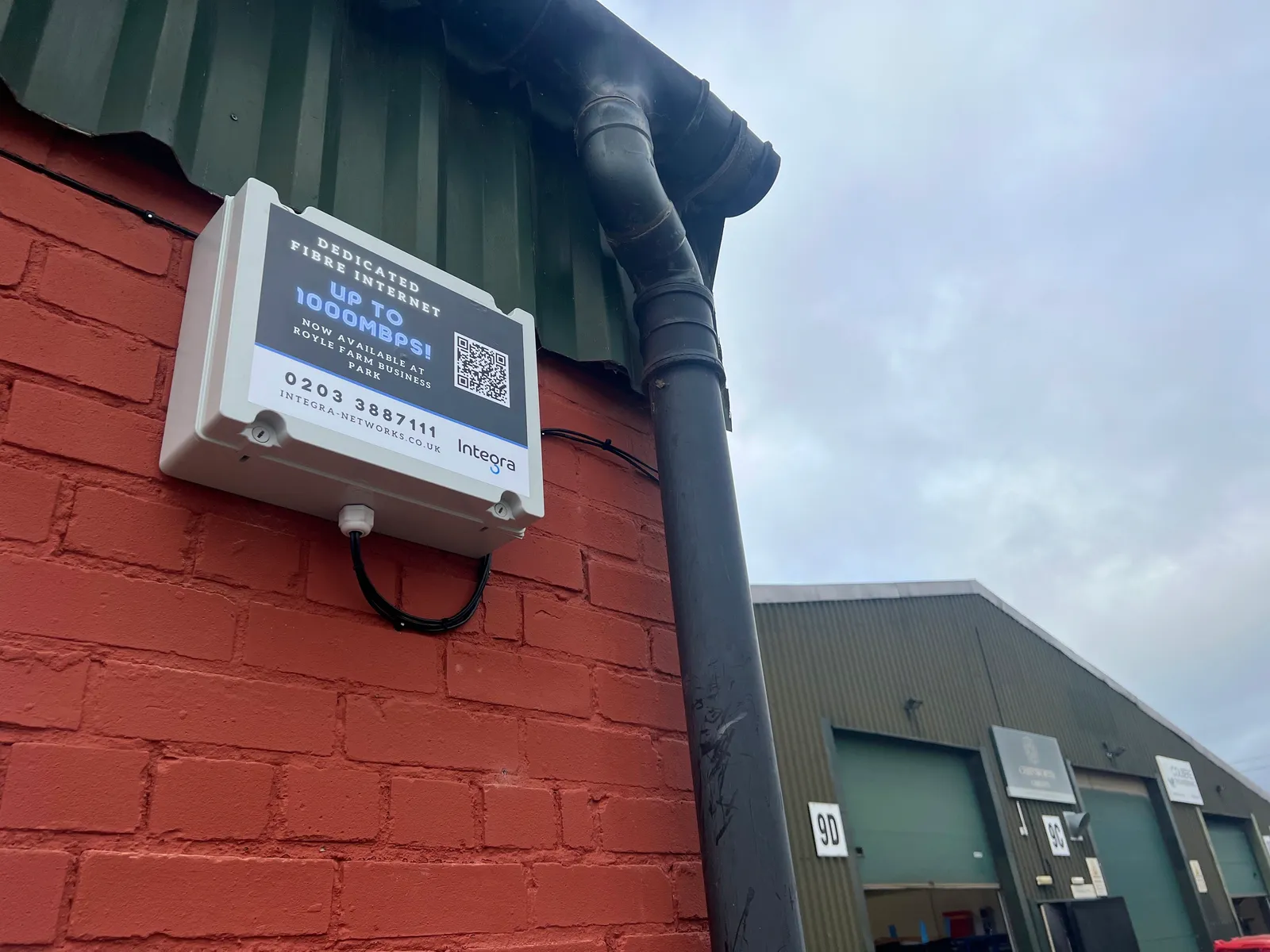Fibre and wireless infrastructure at Royle Farm Business Park