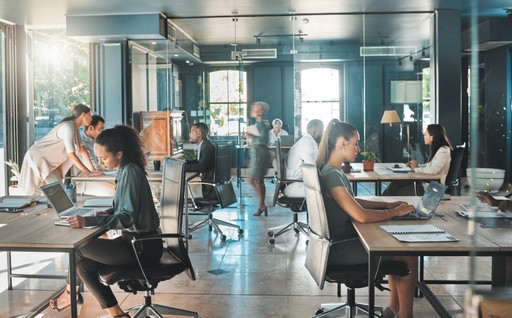 Office with instant WiFi connectivity